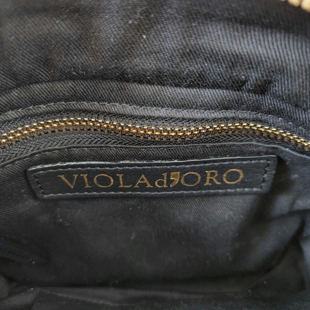 美品✨ヴィオラロード　キルティングレザーバッグ　ショルダー　ブラック