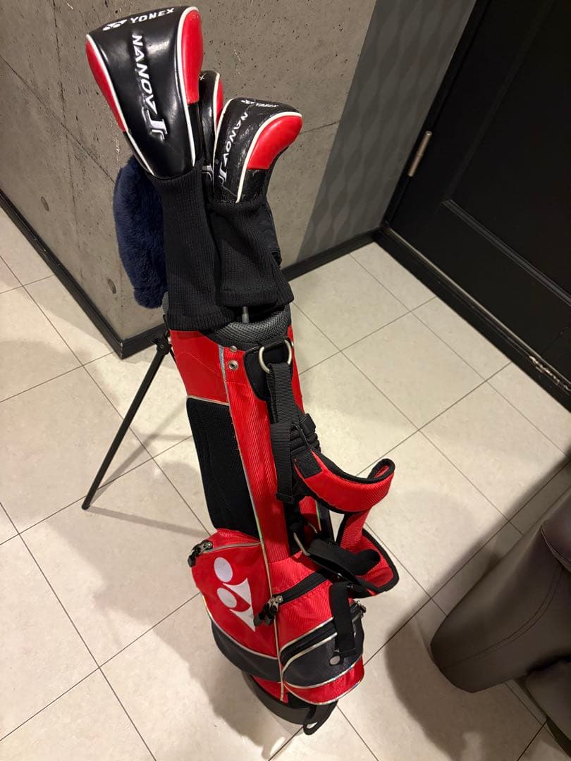 ジュニアYONEX スタンドゴルフバッグ セット
