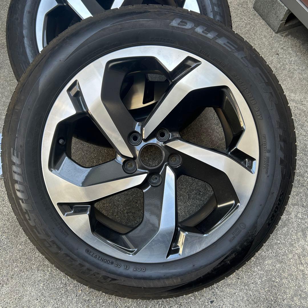 BRIDGESTONE 225/55R18 アルミホイール4本セット