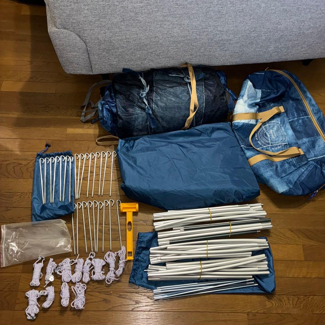 美品　Coleman 2ルームテント LDX 付属品完備