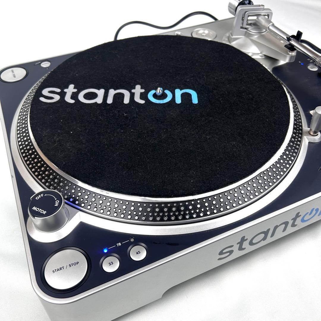 【人気】stanton ターンテーブル T.80 カートリッジ付 動作確認済