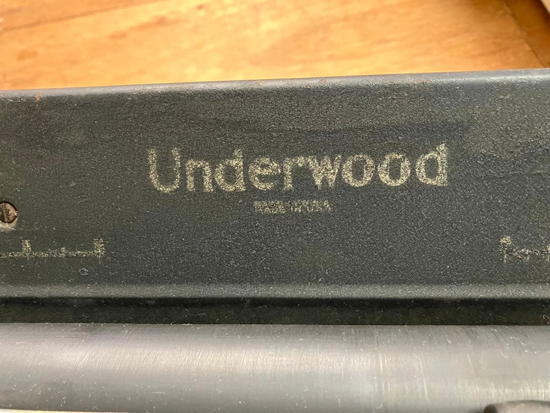 America アンダーウッド　タイプライター　アンティーク　アンティーク