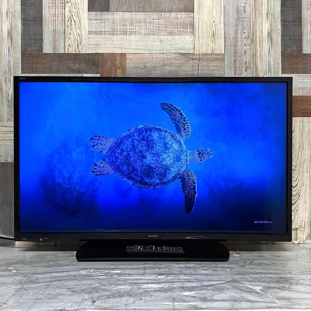 全国送料込❣️シャープ40型テレビ Wチューナ外付HDD裏録画2T-C40AE1