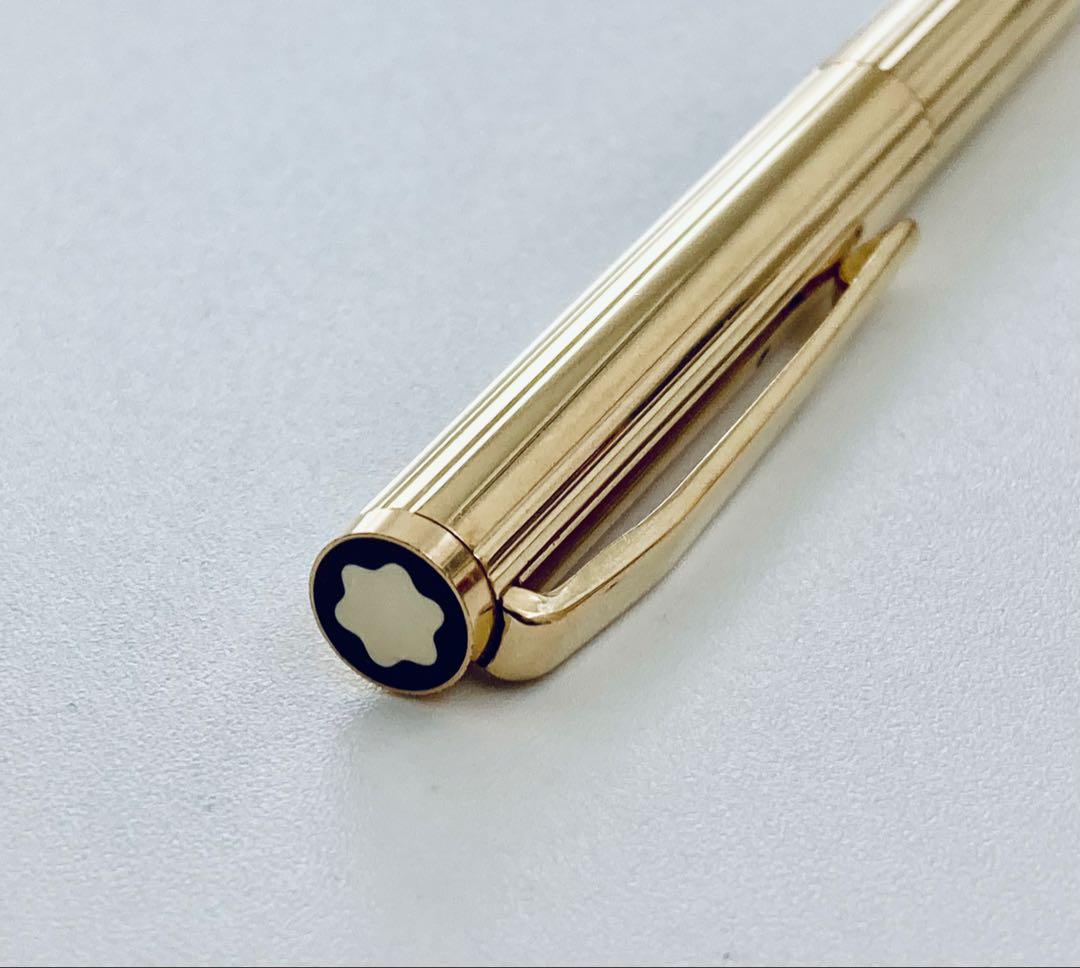 ペン先14金◆モンブラン 高級万年筆 ノブレスゴールドMONTBLANC 金張り