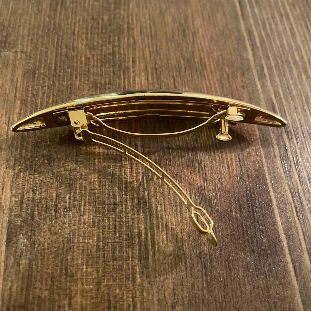 美品【LETICIA】VALLETTA 01 (Gold) バレッタ