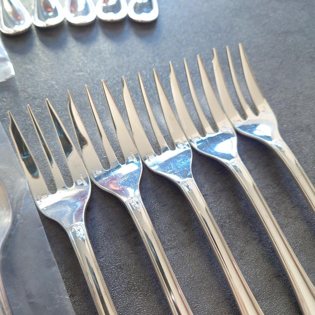 美品 クリストフル マルメゾン ケーキフォークコーヒースプーン 未開封含 12点