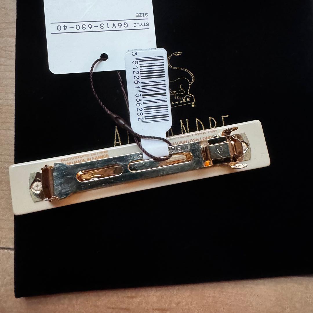 新品■ALEXANDRE DE PARIS■マッキントッシュコラボバレッタ