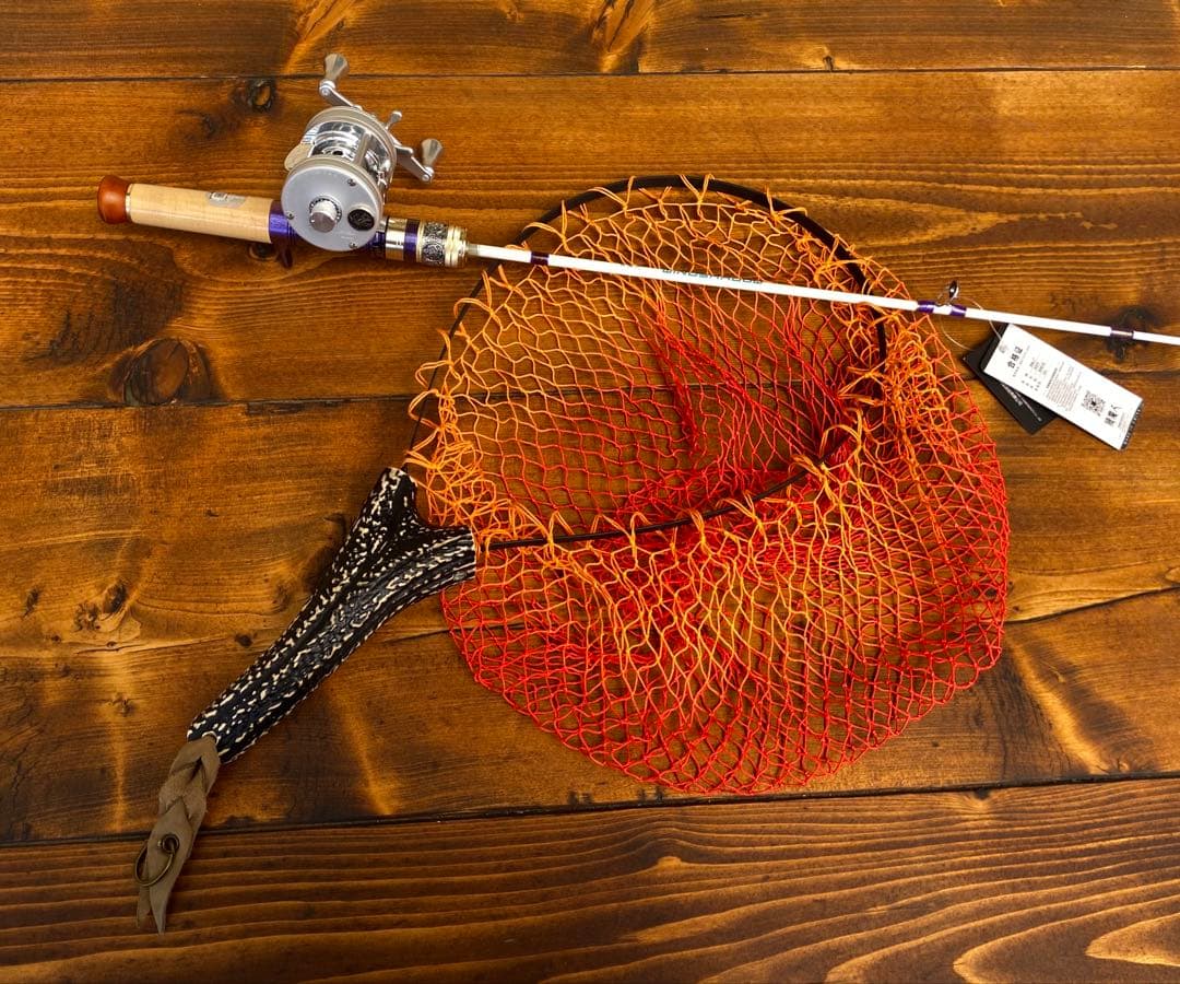 超軽量　トラウトロッド　4ft6inch グラスロッド　渓流釣り　パックロッド