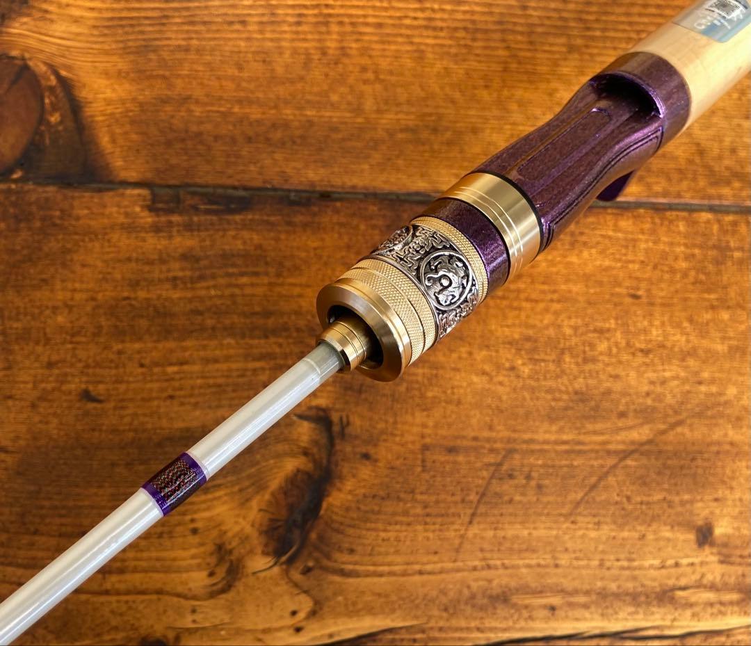 超軽量　トラウトロッド　4ft6inch グラスロッド　渓流釣り　パックロッド