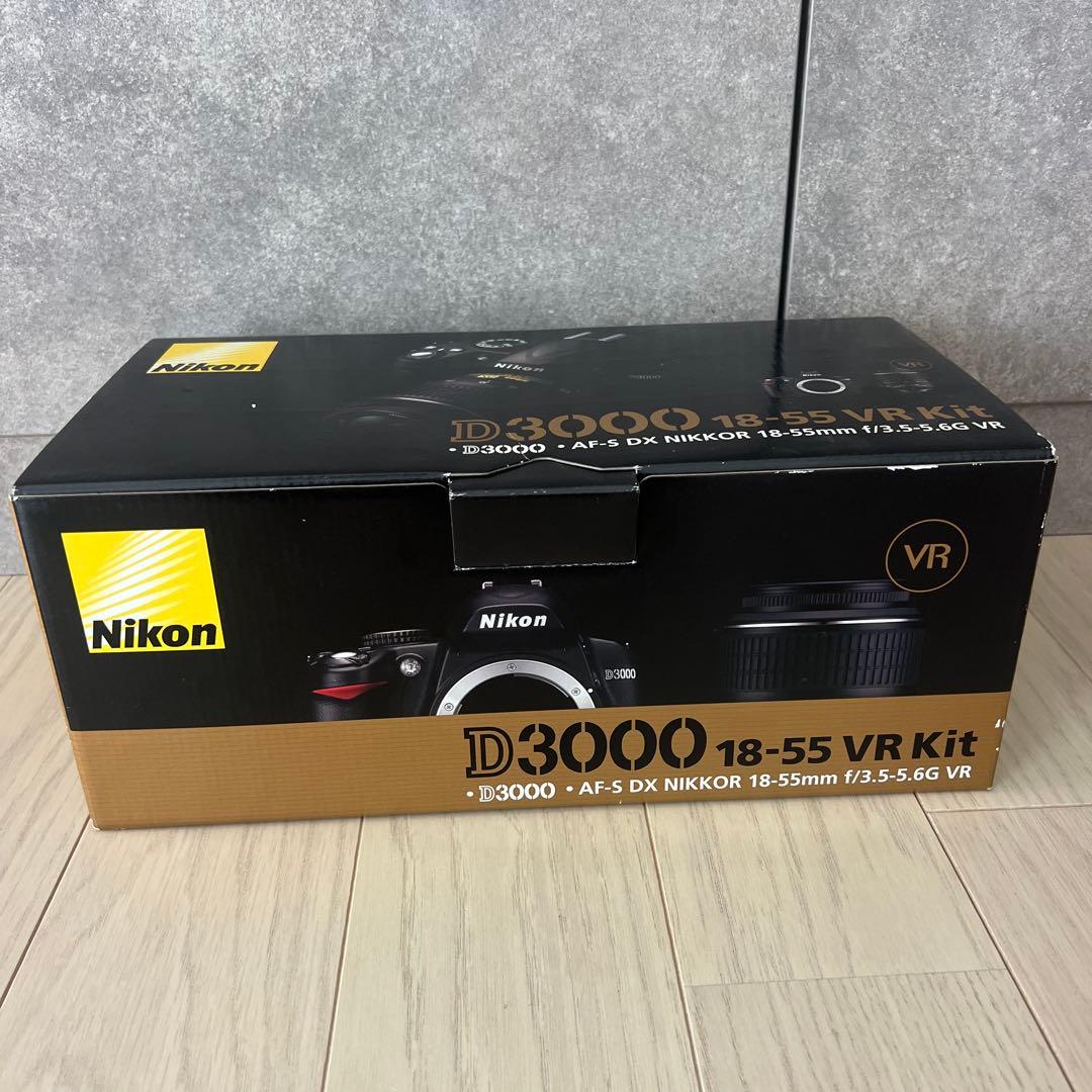 ア*ラ様 Nikon D3000 デジタル一眼レフカメラ ブラック　本体