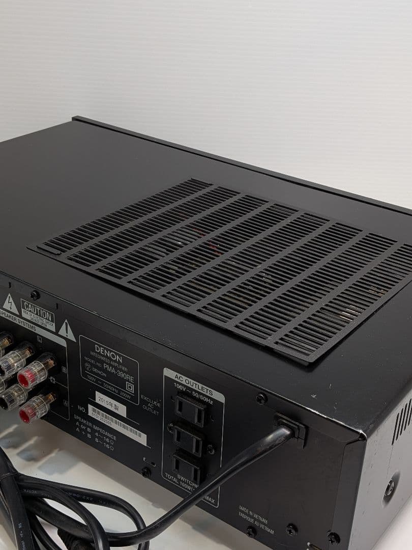 DENON プリメインアンプ PMA-390RE 2015年製