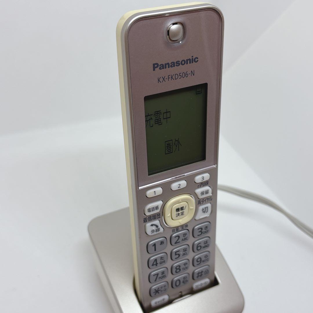 【美品】 子機付き パナソニック 家庭用ファックス 電話機 KX-PD604DL