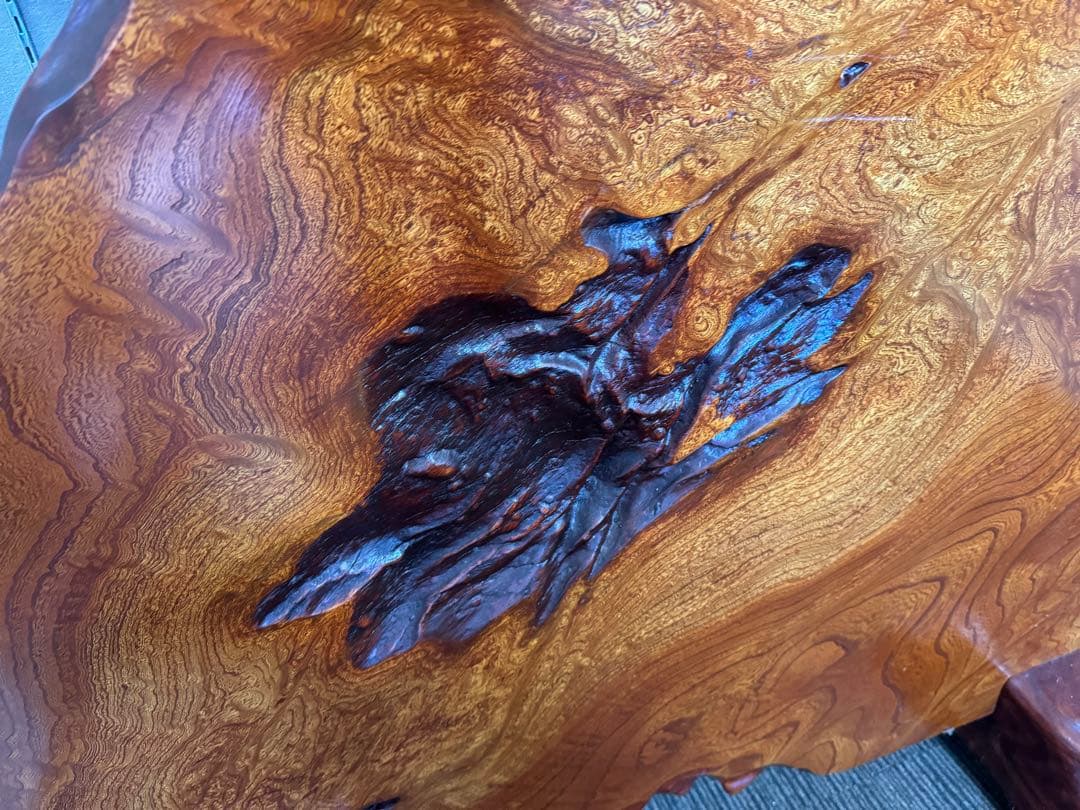 高級天然木 衝立 1枚板