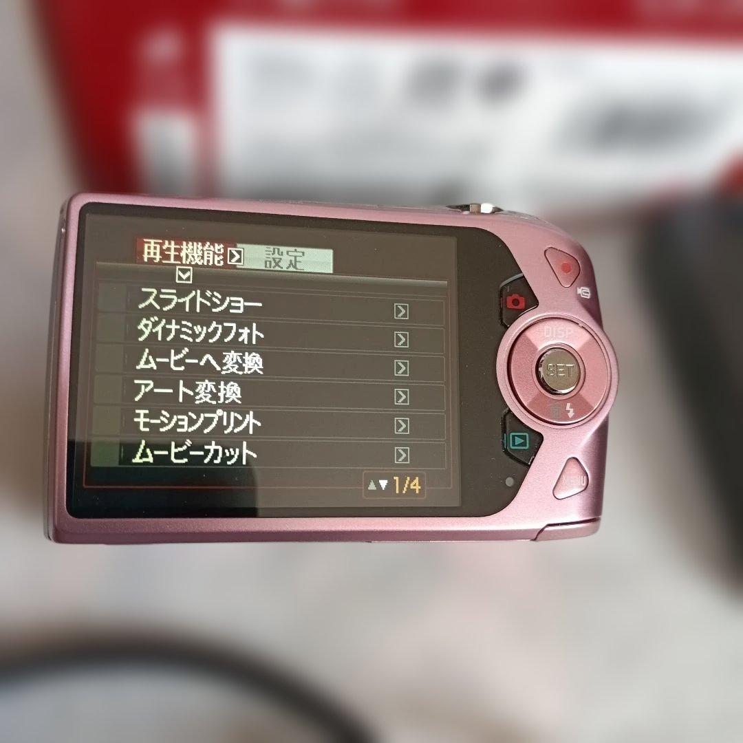 美品　CASIO カメラ　EX-Z2300 充電器　箱　ピンク コンデジ　動作品