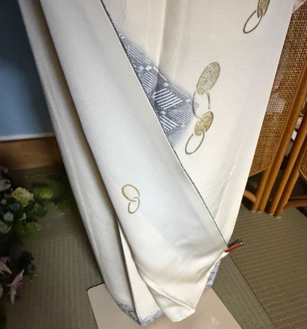 訪問着フルセット　トールサイズ　しつけ付き未使用品