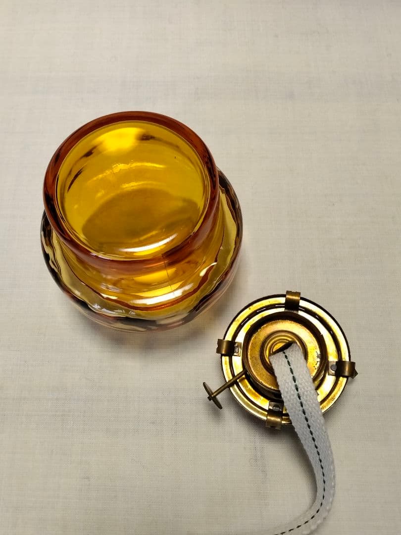 北一硝子 オイルランプ・ビンテージ・点検整備済み