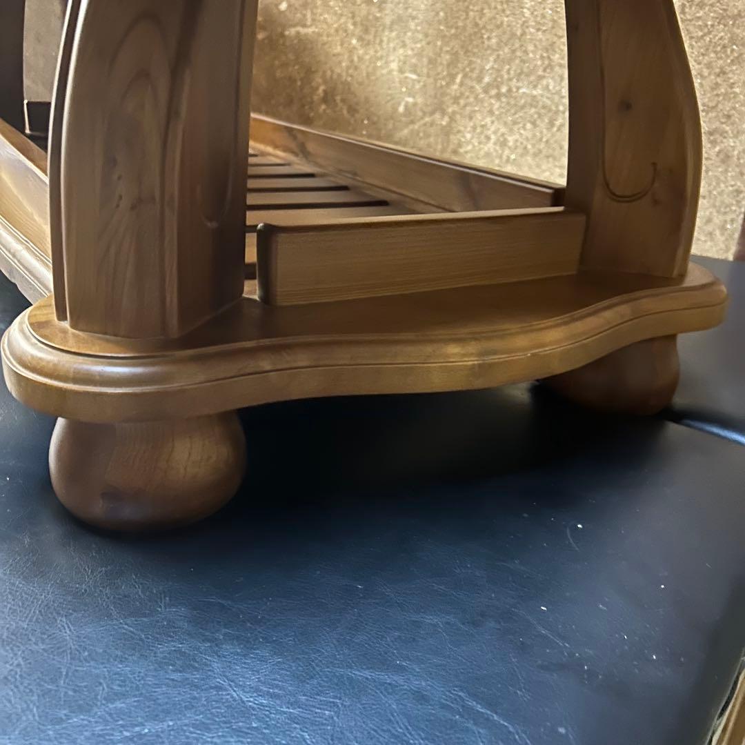 高級家具　応接テーブル　オランダ家具　センターテーブル　アンティーク家具　猫脚