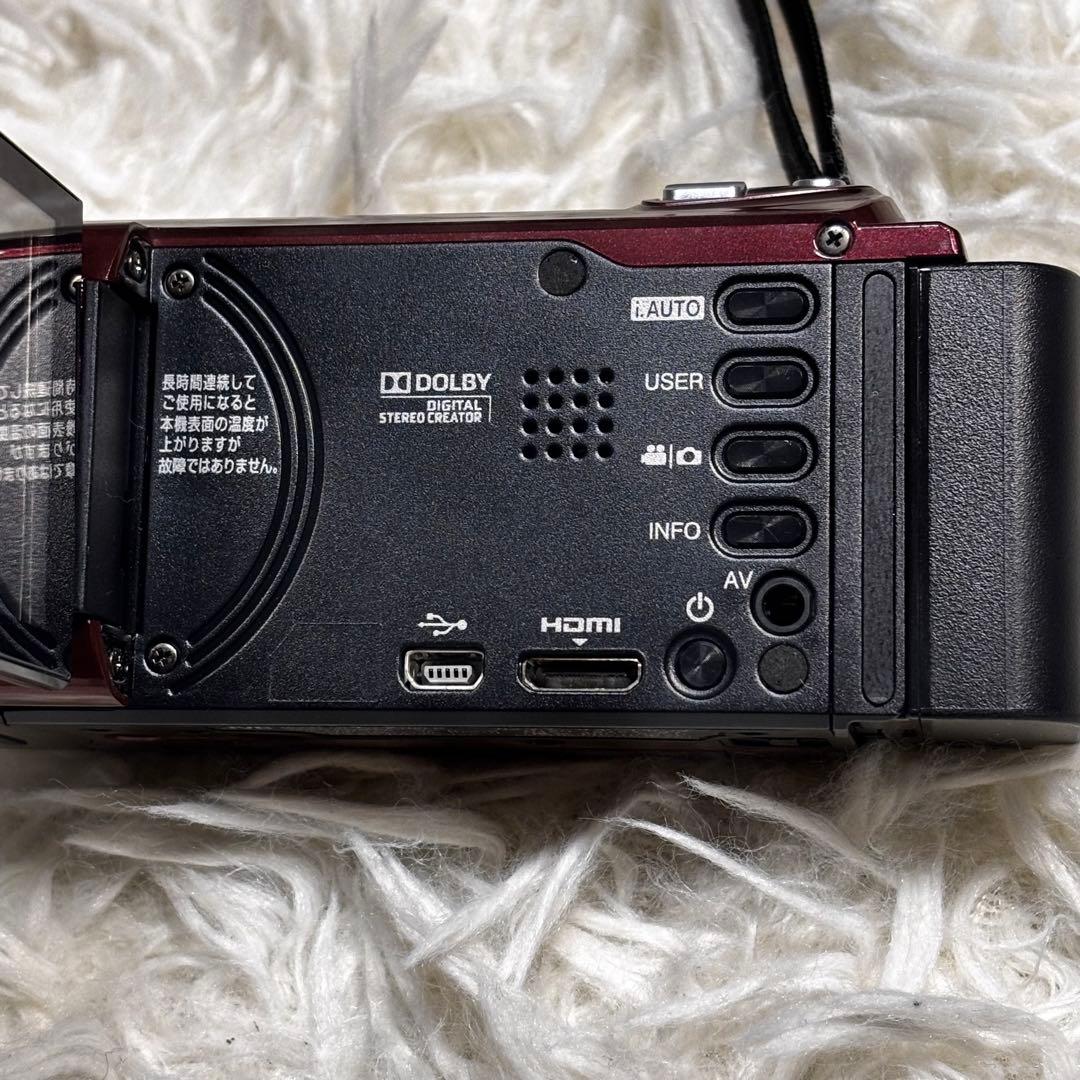 美品✨　JVC FULL HD ビデオカメラ GZ-E180 Everio