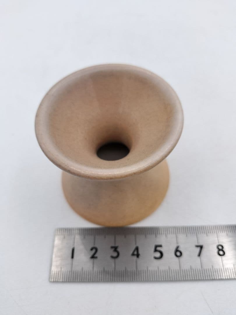 c811【新品・未使用】蓋置 萩焼 千切　坂倉新兵衛 木箱 茶道具