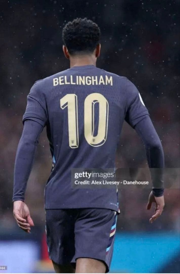 【正規品】イングランド代表 ベリンガム オーセンティック ユニフォーム