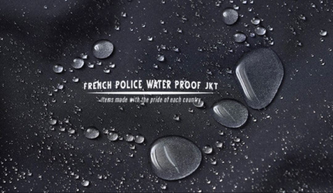 【フランス警察 】POLICE NATIONALE WATERPROOF