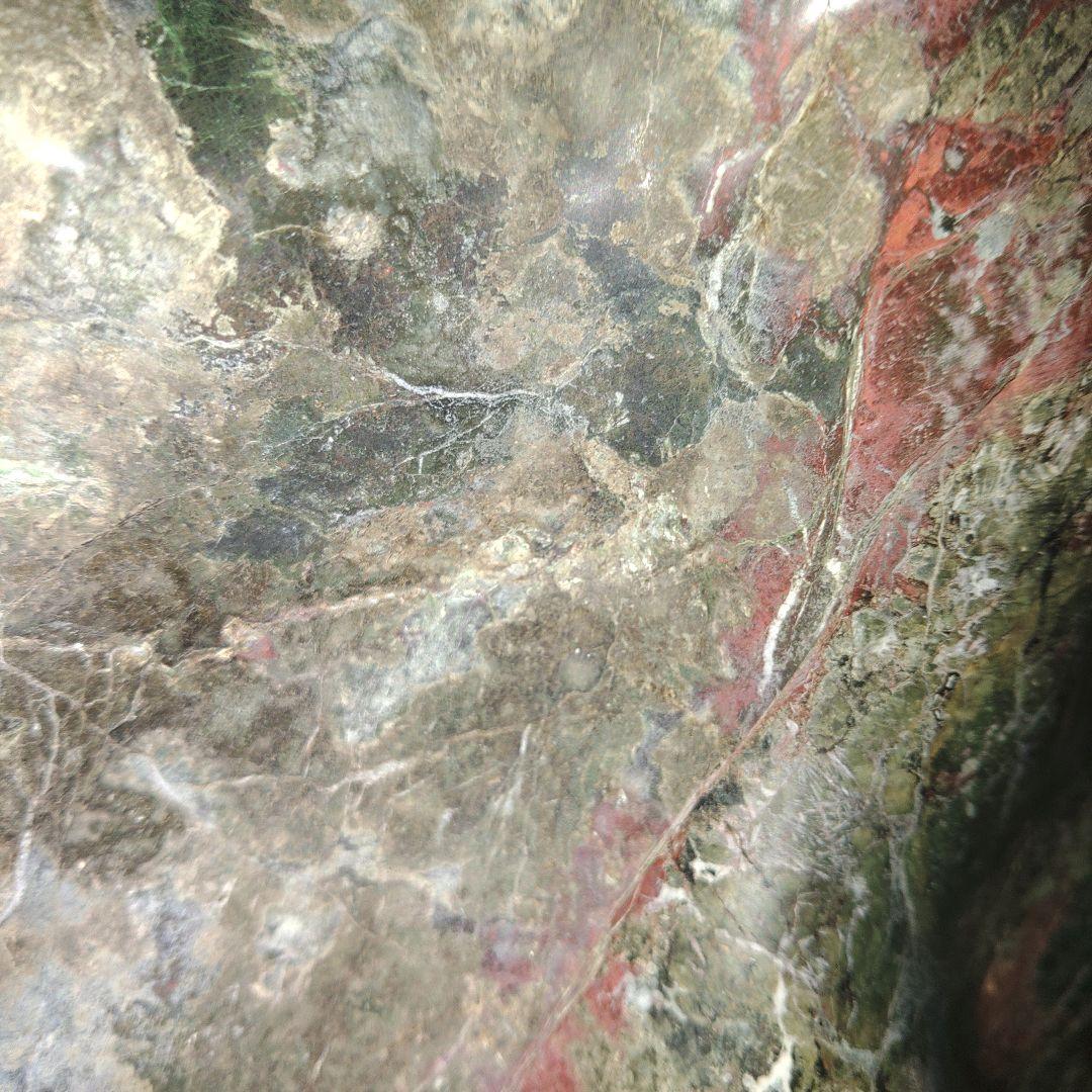 盆石　水石　五色石　赤玉　鑑賞石　20kg