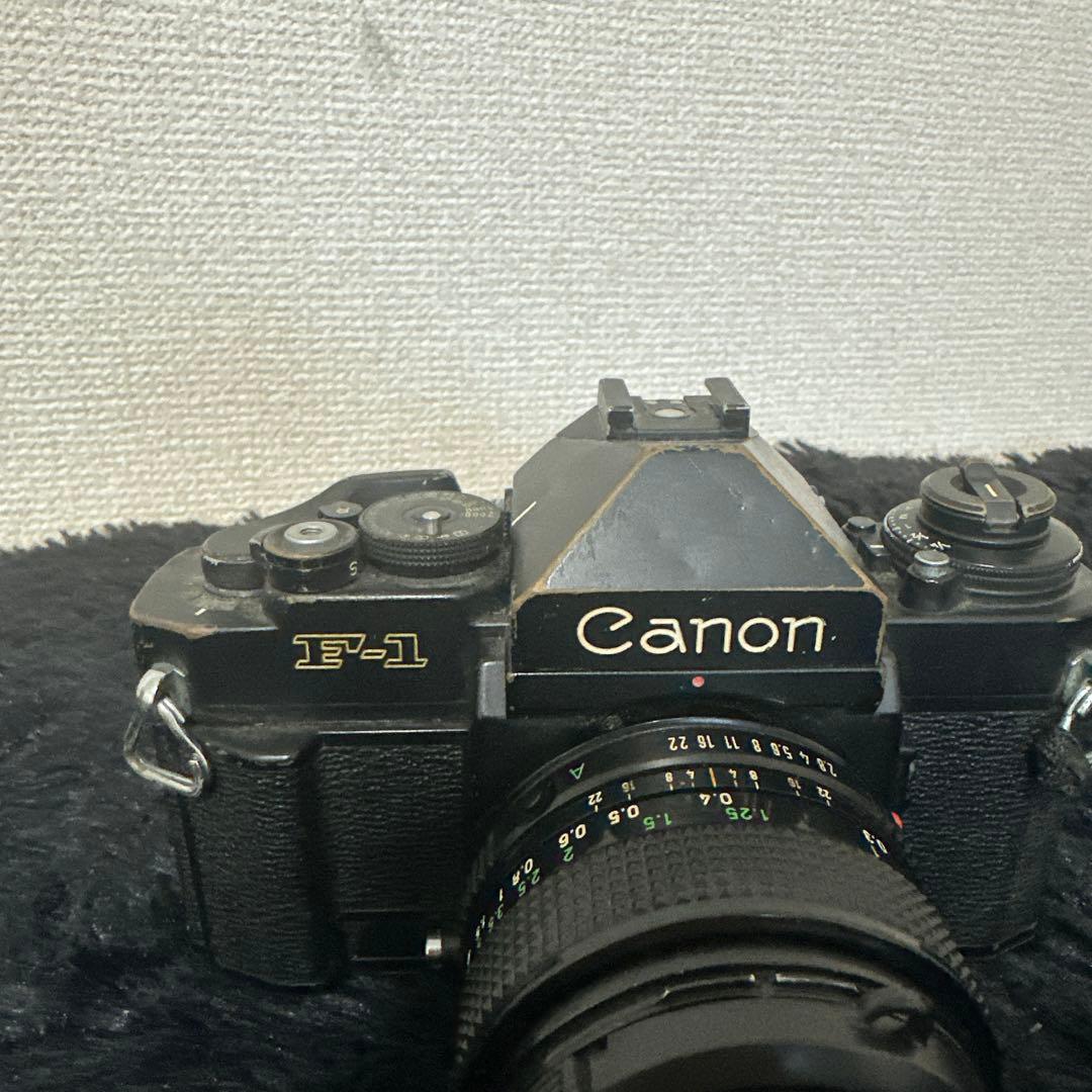 CANON F-1 フィルム一眼カメラ レンズ付き 日本製 ビンテージ 後期