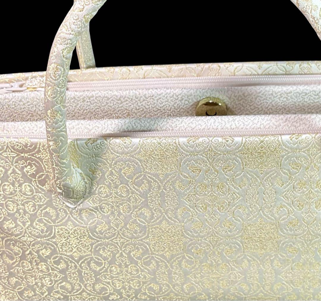 京都発　錦匠　龍村 フォーマル　利休 バック　葡萄唐草文錦⭐️【日本製】【新品】⭐️