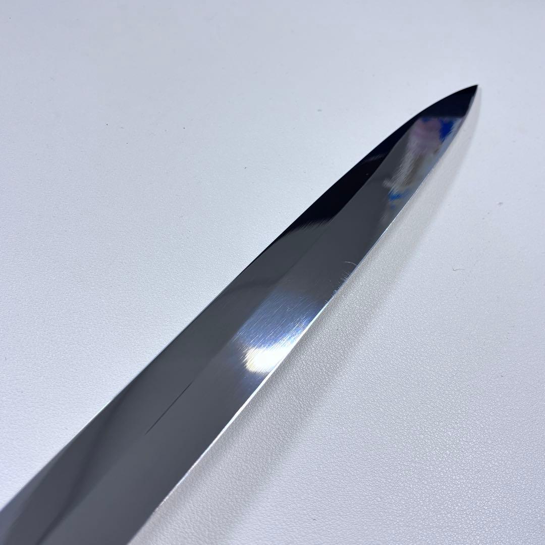 270mm 柳刃包丁 鏡面　黒檀八角柄 刺身包丁 「全鋼」•