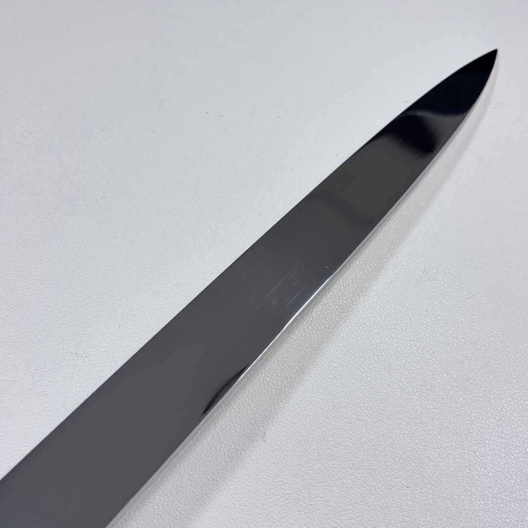 270mm 柳刃包丁 鏡面　黒檀八角柄 刺身包丁 「全鋼」•