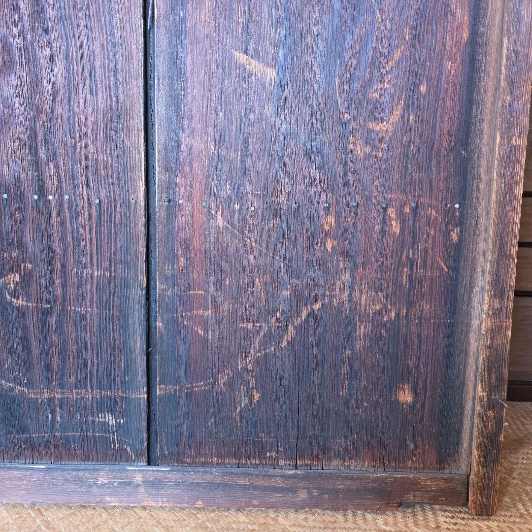 格子　衝立　パーテーション　古家具　間仕切り　什器　古民家　木製