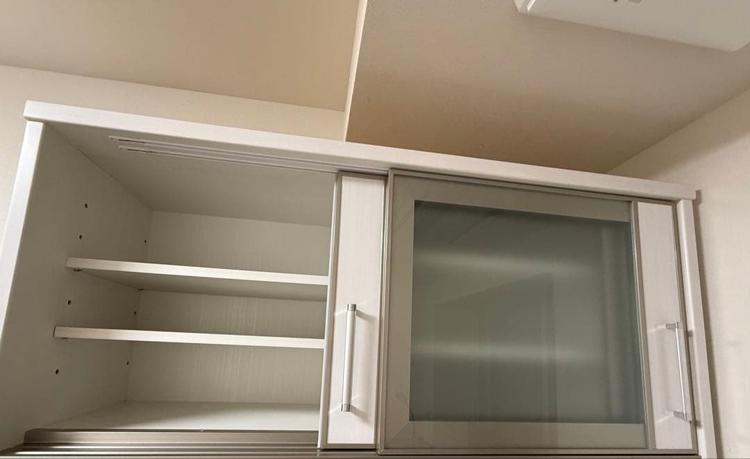 【値引き】ホワイト 大型キッチン収納 ダイニングボード 120 かねたや家具