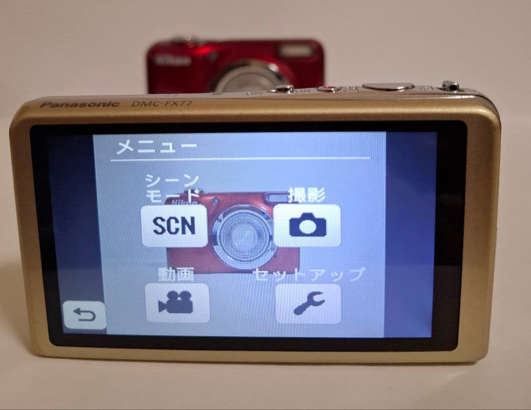 [美品]パナソニック Panasonic LUMIX DMC-FX77 コンデジ