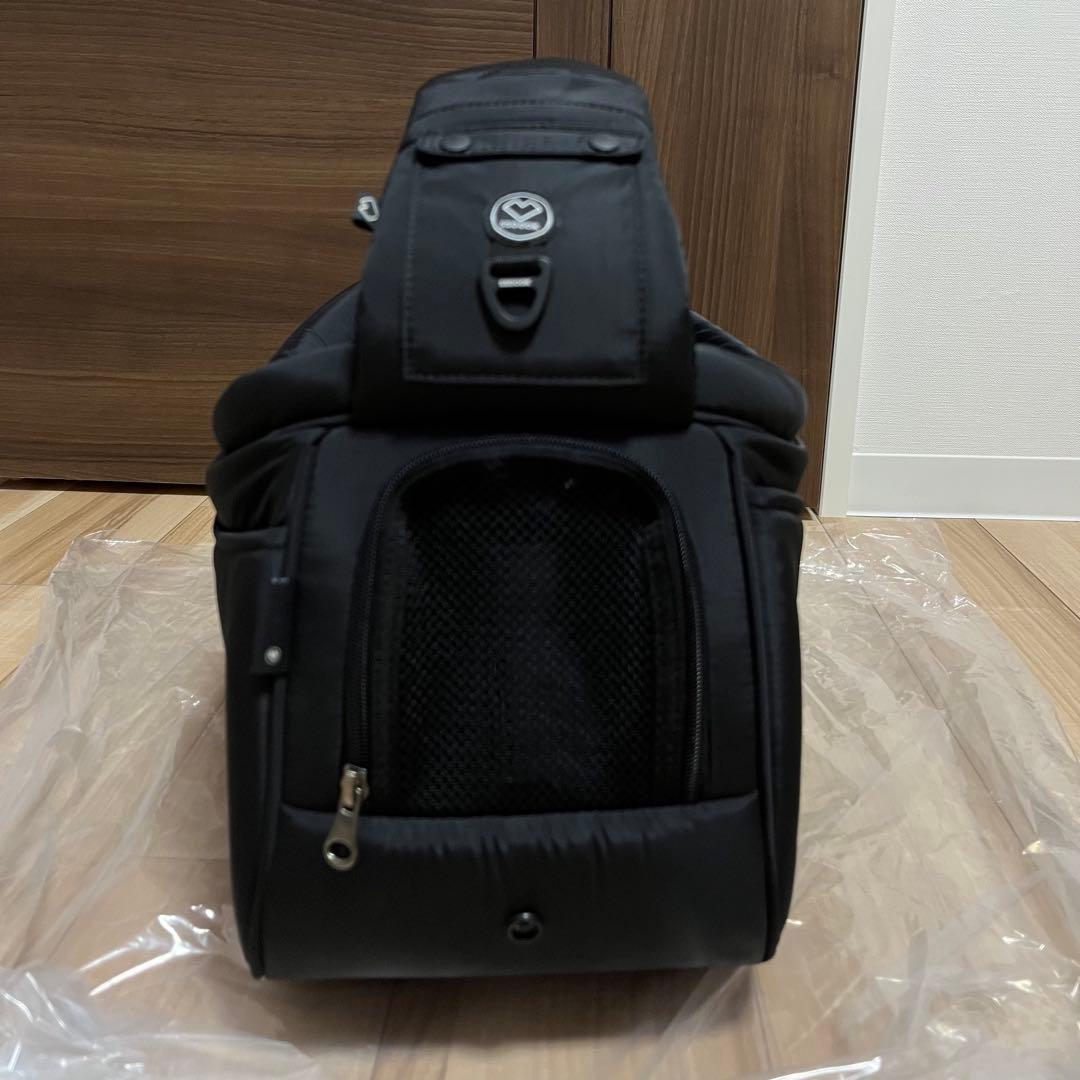 SSOOOK スリングバッグ (V.オープン型) SO-CA019 犬 黒