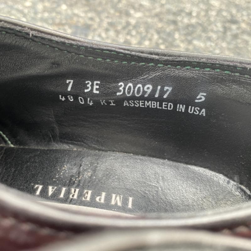 Florsheim ImperialフローシャイムインペリアルコードバンUチップ