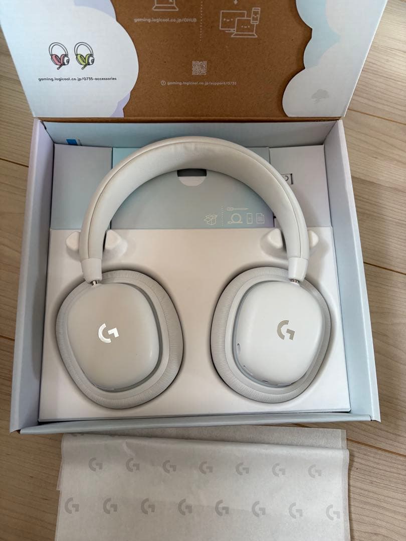logicool G735 ゲーミングヘッドセット ホワイト