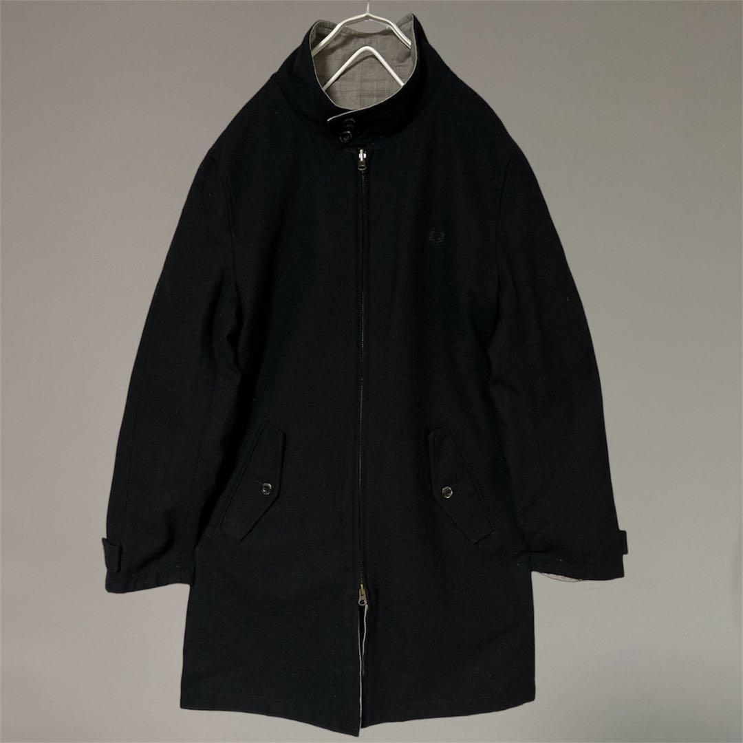 むしゅふしゅ FRED PERRY フレッドペリー リバーシブル コート