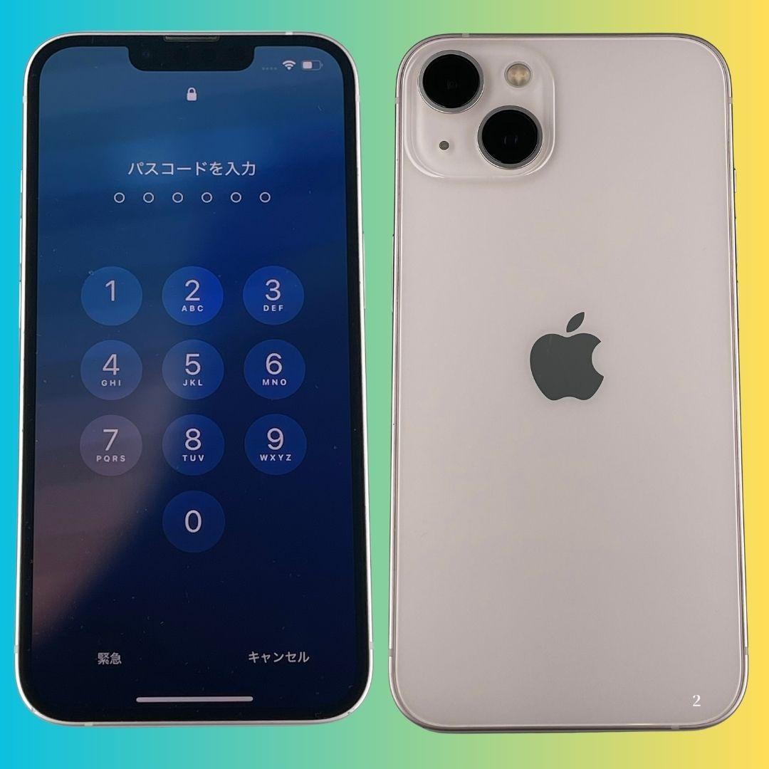 【美品】iPhone13 128GB　ピンク バッテリー100％　SIMフリー