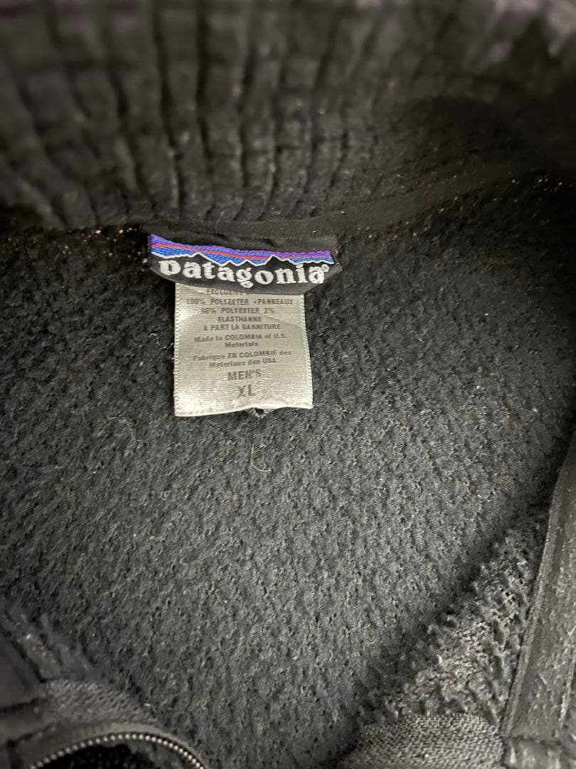 00s Patagonia レギュレーター R2 フリースベスト　ブラック　XL