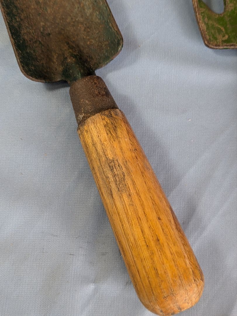 イギリス アンティーク ガーデニングツール園芸用品 3点セット