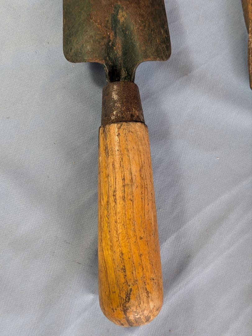 イギリス アンティーク ガーデニングツール園芸用品 3点セット