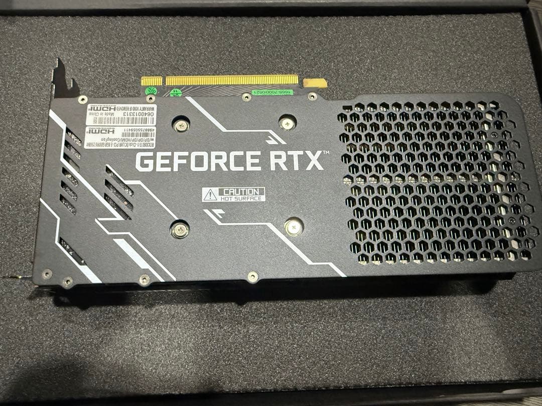 グラフィックボード・グラボ・ビデオカード GeForce RTX3060Ti GALAKURO