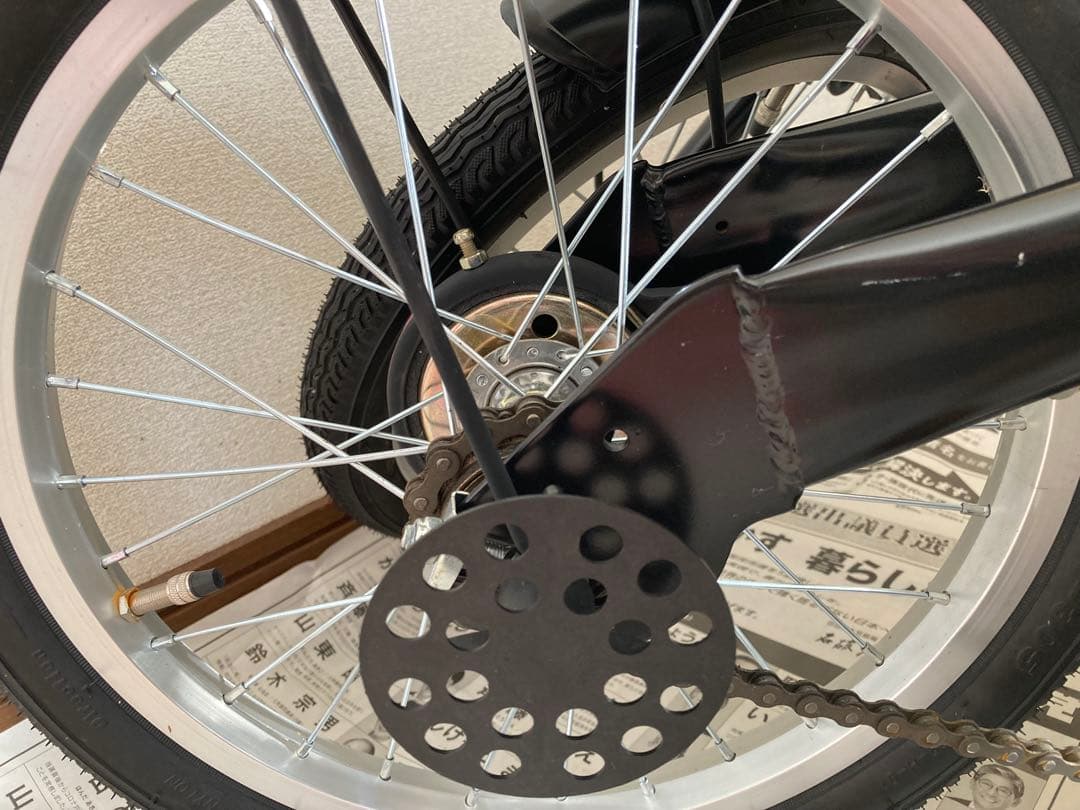 Gallivant マットブラック折りたたみ自転車