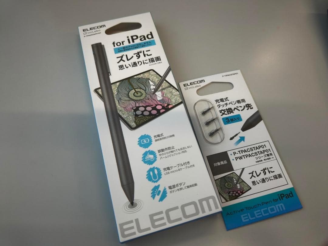 エレコム タッチぺン スタイラスペン 【iPad/iPhone/Androidm