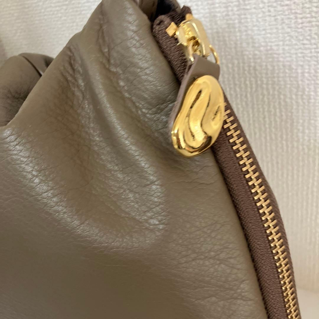 【未使用】gem_by russet ワンショルダーバッグ　ダークブラウン