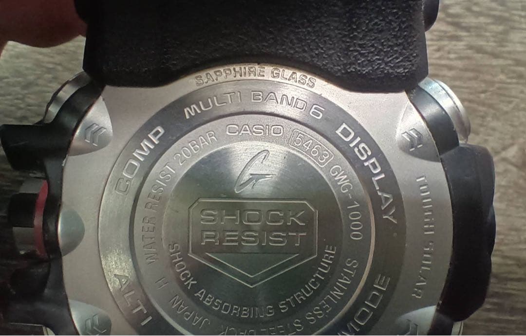 ヒロ　CASIO G-SHOCK GWG-1000デジタル・アナログ腕時計