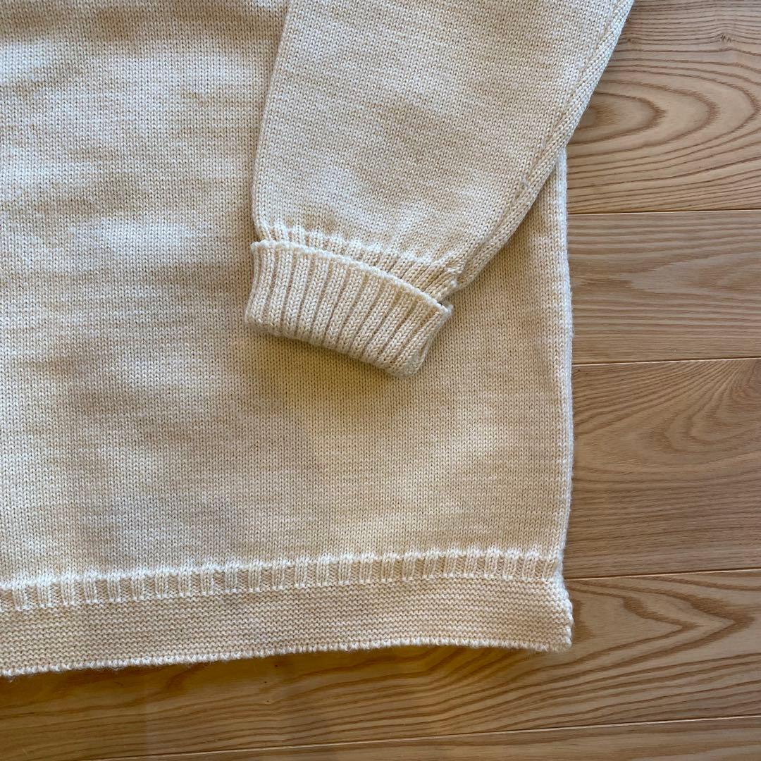 【希少サイズ50】Le Tricoteur ルトリコチュール ガンジーセーター