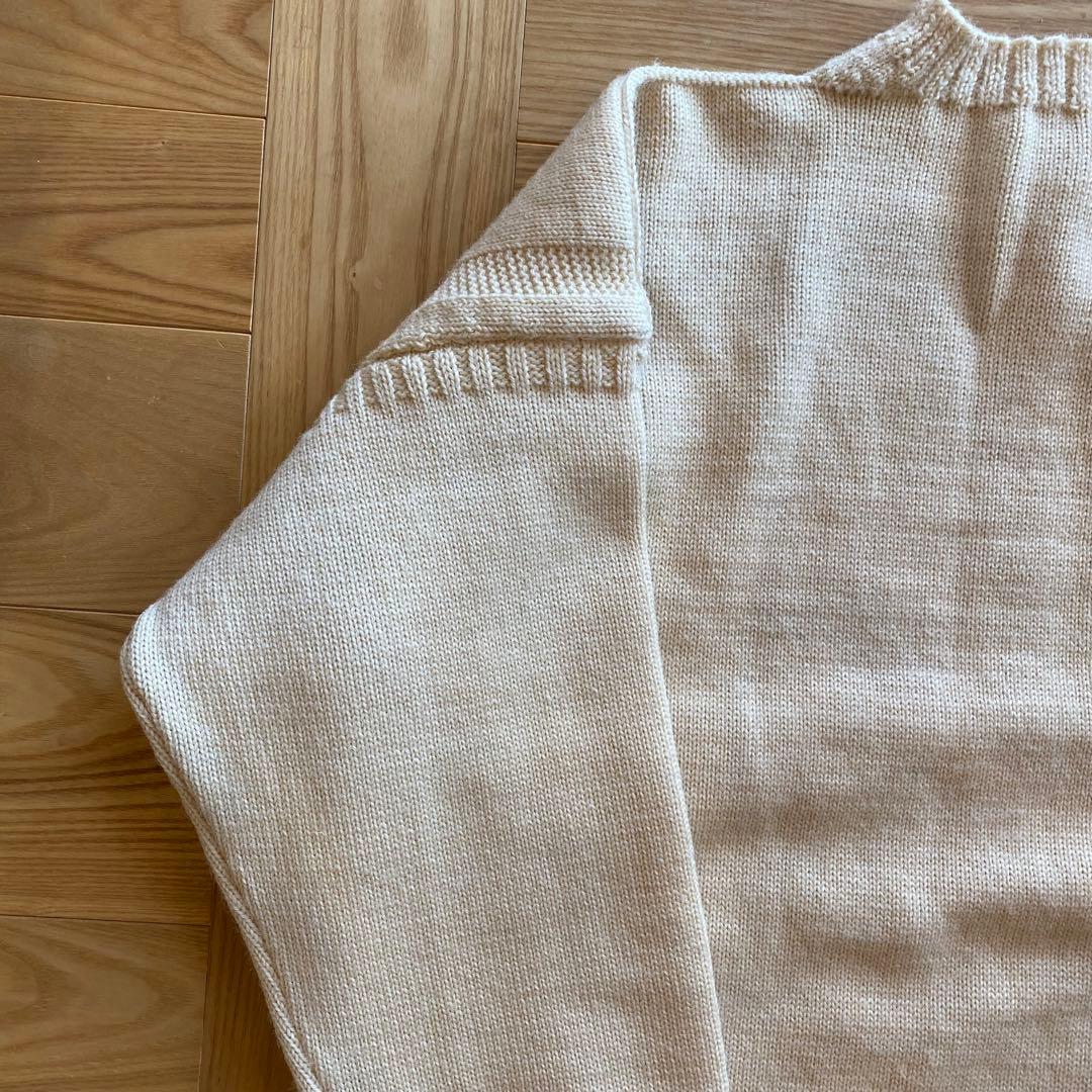 【希少サイズ50】Le Tricoteur ルトリコチュール ガンジーセーター