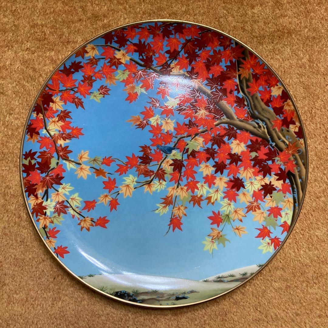 フランクリンポーセリン 花鳥十二か月 飾皿コレクション　野畑直子作　4枚欠品