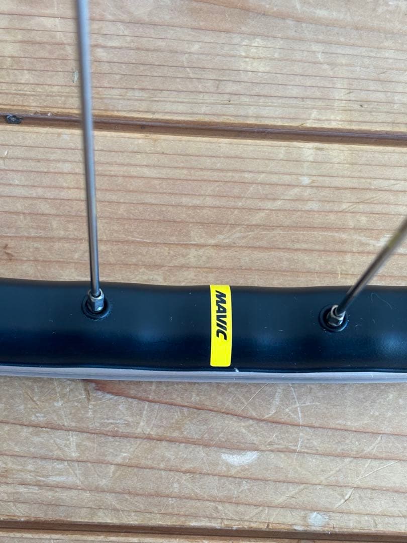 美品 手組 MAVIC OPEN PRO UST ピスト ホイール グランコンペ